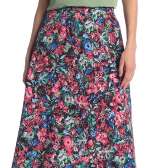 [New & Colorful] T Tahari A-Line Pull-On Skirt - Picture 1 of 3